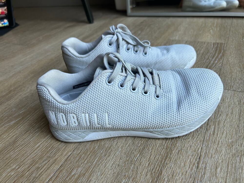 NOBULL Outwork CrossFit Trainers Arctic Gray LowTop SuperFabric Shoes workout